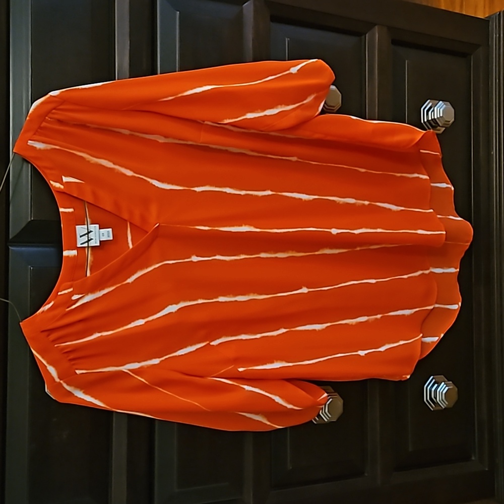 0X Worthington 3/4 Sleeve Blouse